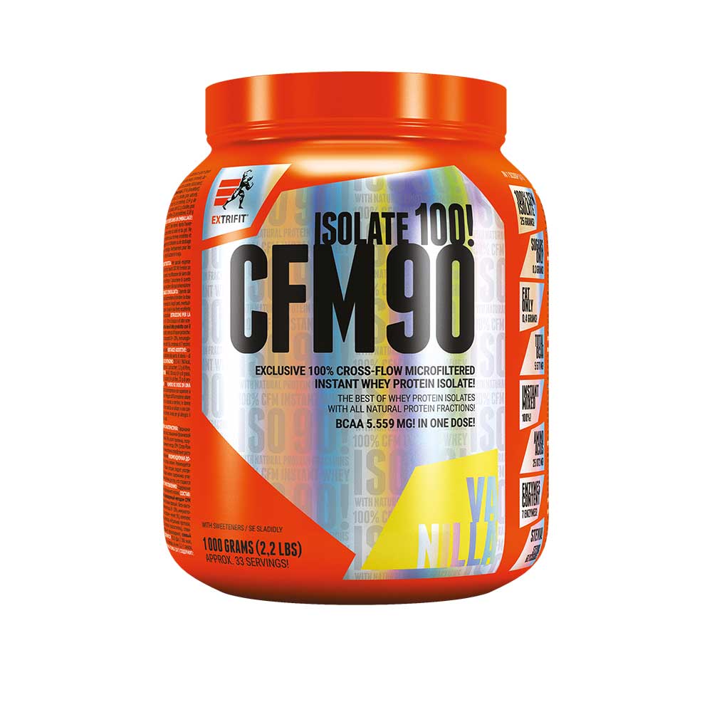 Extrifit CFM Instant Whey Isolate 90 1000 g Příchuť: čokoláda