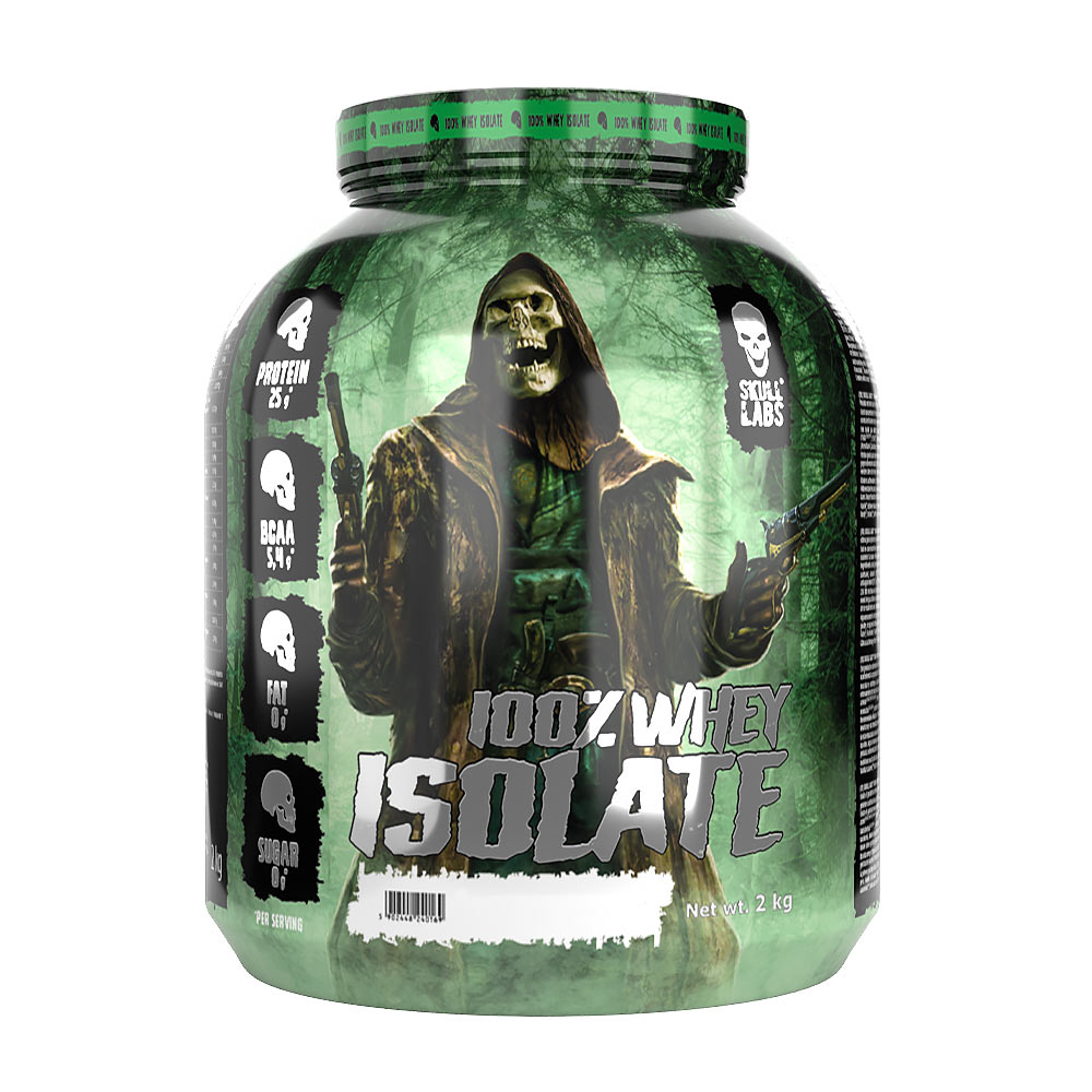 Skull Labs 100% whey isolate 2000 g Příchuť: čokoláda