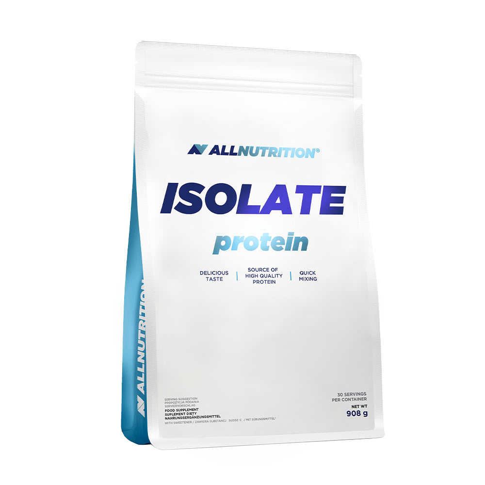 AllNutrition Isolate Protein 908 g Příchuť: cappuccino