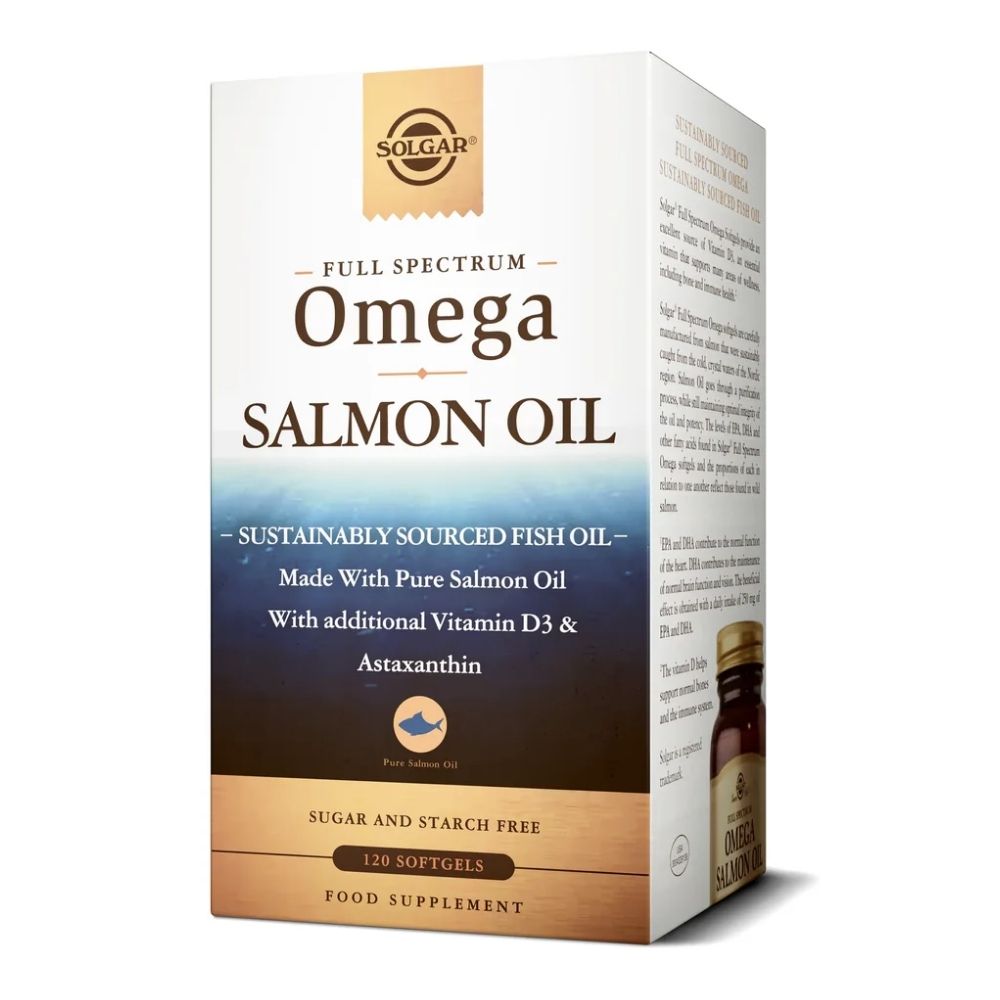 Solgar Full Spectrum Omega Salmon Oil cps.120