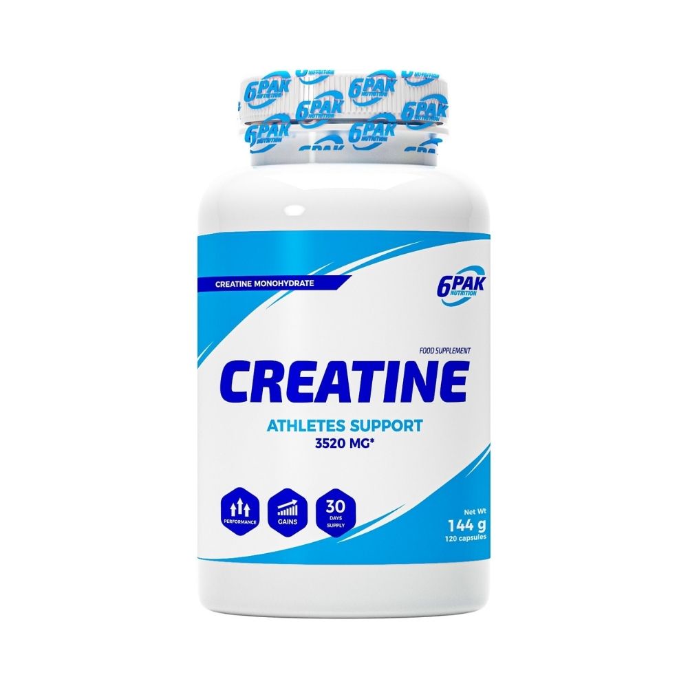 6Pak Nutrition Creatine Monohydrate Capsules Velikost: 120 cps