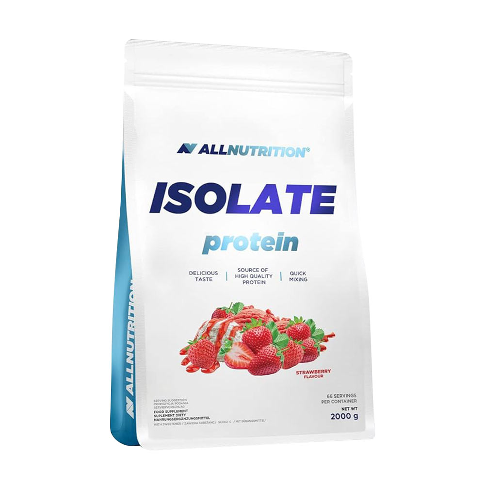 ALLNUTRITION Isolate Protein 2000 g Příchuť: jahoda