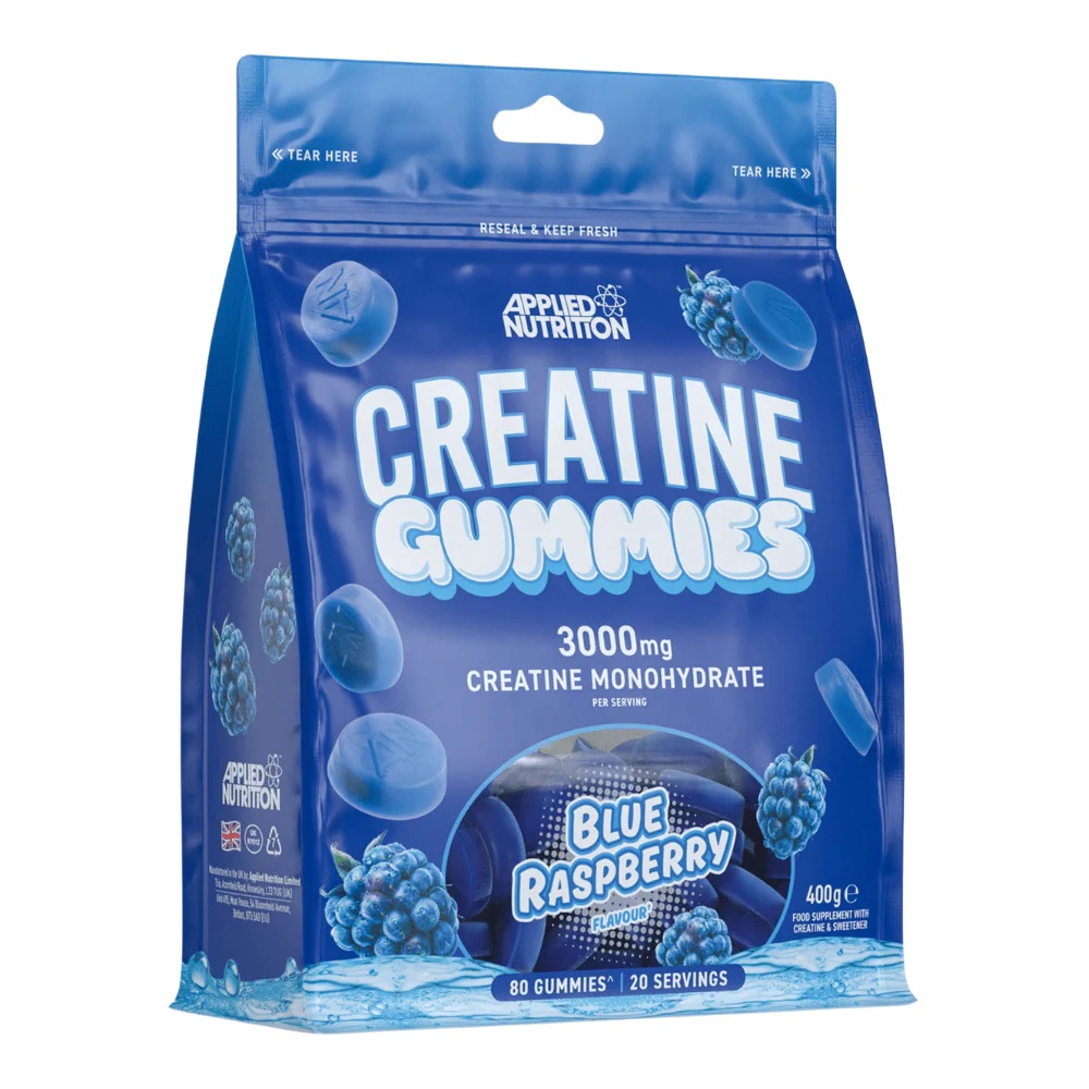 Applied Nutrition Creatine Gummies 400 g Příchuť: modrá malina