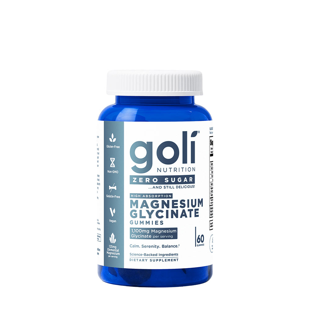 Goli Zero Sugar Magnesium Gummies 60 Gumových bonbónů