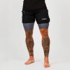 sortky shorts 2in1 black grey gymbeam 1