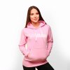 ladies hoodie athlete military pink mikina gymbeam 1