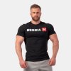 men s t shirt red n black nebbia