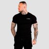 mens fitted trn tshirt black gymbeam 12