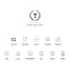 Premium Shaker X - Protein Nutrition (Barva Čierna, Velikost 700 ml.)