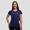 Dámské triko Basic Navy Blue - GymBeam (Velikost XXL, Barva modrá)