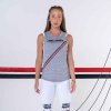 Dámské tílko Essentials Grey - LABELLAMAFIA (Velikost S, Barva šedá)