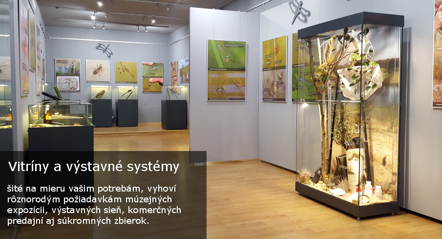Vitríny a Výstavné systémy na mieru vašim potrebám