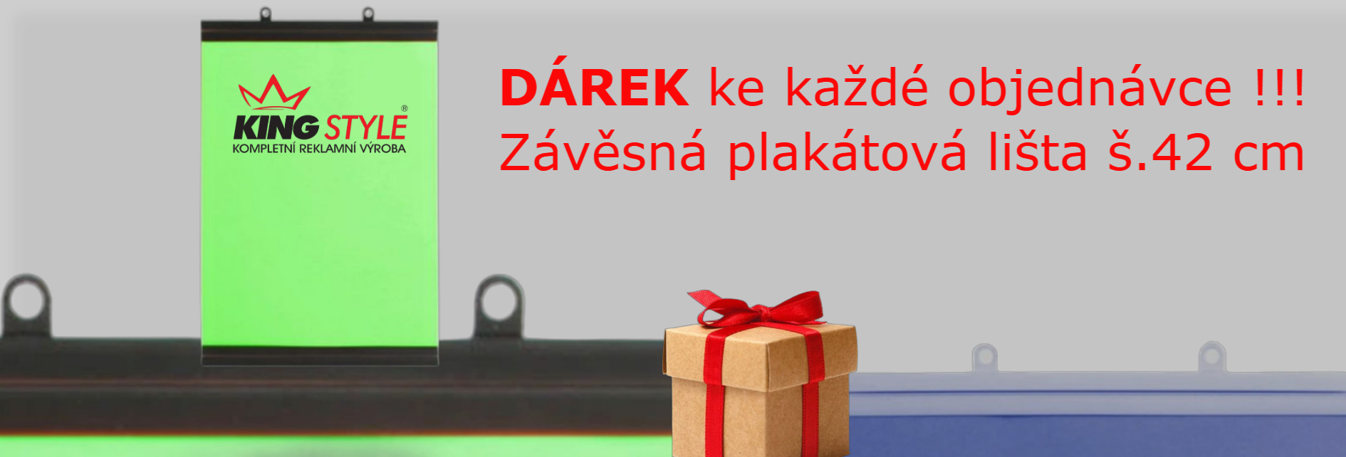 Dárek při každé objednávce