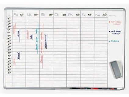 Plánovací tabule - týden 70x100cm