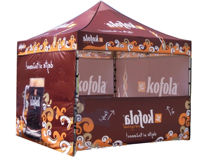 Komplet stan EXLUSIVE 3x3m + polobočnice