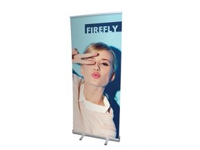 Kazetová roletka Roll Up banner Firefly s tiskem