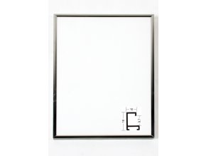 Rám Nielsen profil 03 s výplní (PVC deskou a fólií)