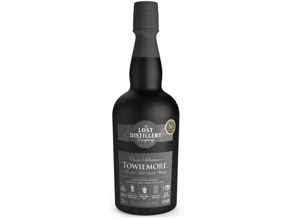 the lost distillery towiemore classic selection blended malt scotch whisky 07l