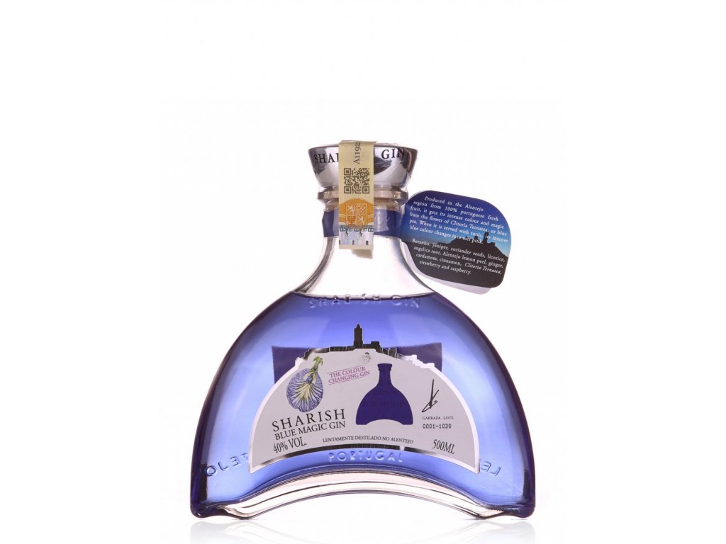Gin Sharish Blue Magic 40% 0,5 l - eXpres nápoje