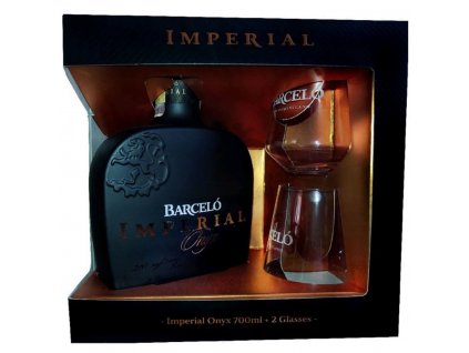 barcelo imperial onyx rum 0 7 l 38 2 sklenicky darkove baleni
