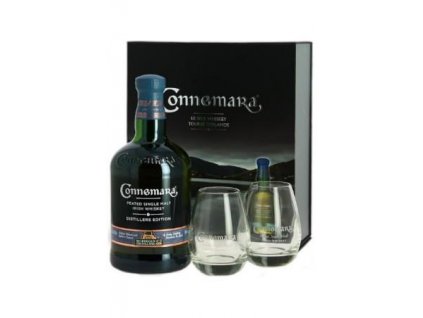 Connemara Peated + skleničky 0,7l 40 %