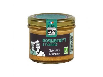 DUCS DE GASCOGNE BIO DELIKATESA SE SÝREM ROQUEFORT A ROZINKAMI, 90G