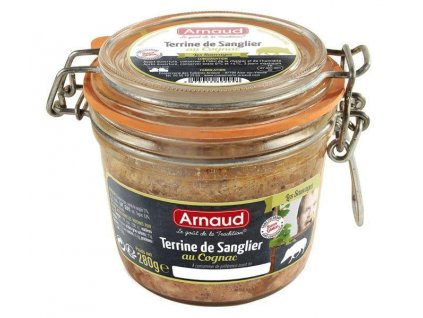 Arnaud kančí terina s koňakem 280 g