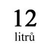12 litrů