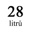 28 litrů