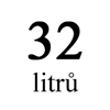 32 litrů
