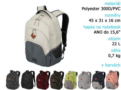 Travelite Basics Backpack Melange det