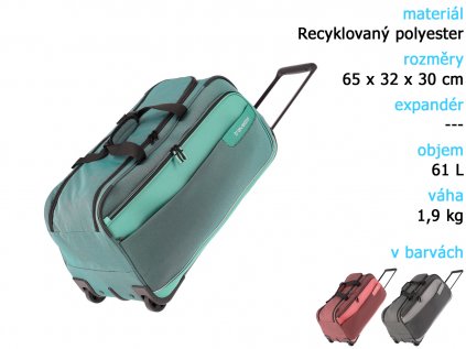 Viia wheeled duffle tit