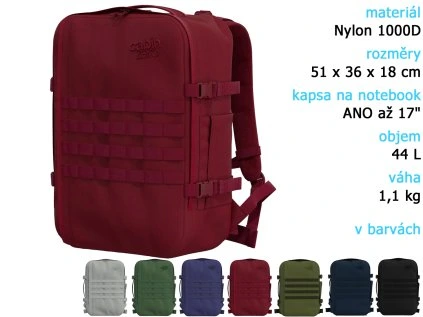 CabinZero Military 44L new tit