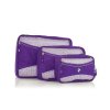 2018 ecotex packingcubes 3pc purple