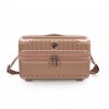 luxe beautycase front rosegold