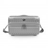 luxe beautycase front silver