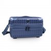 luxe beautycase frontqrt navy