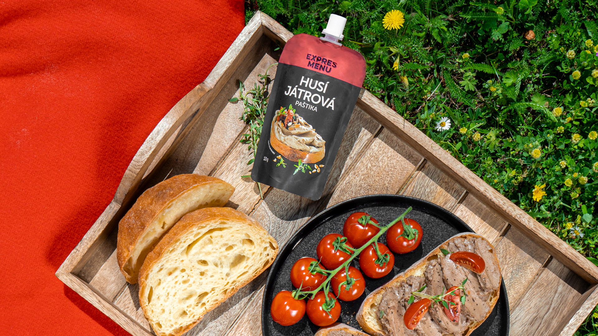 Vezměte chuť s sebou: dokonalý piknik s EXPRES MENU