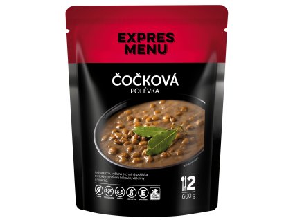 Čočková polévka  2 PORCE