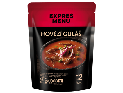 Hovezi gulas expres menu