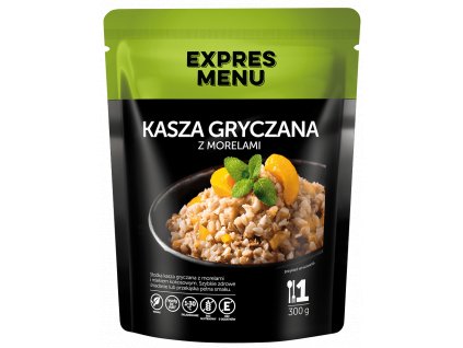 Kasza gryczana z morelami 1 PORCJA