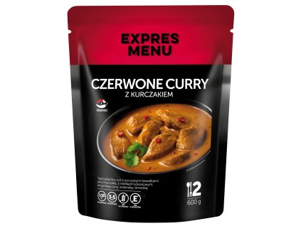 Czerwone curry z kurczakiem 2 PORCJE