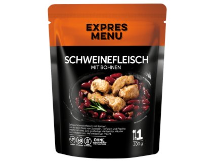 Pork with Beans and Tomato-Pepper Stew