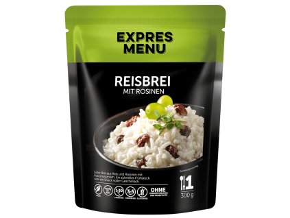 Rice Porridge with Raisins