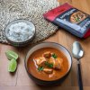Red curry with chicken