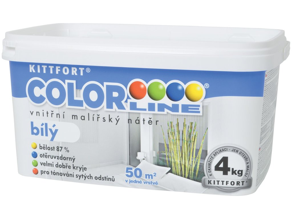 colorline bily 4 kg