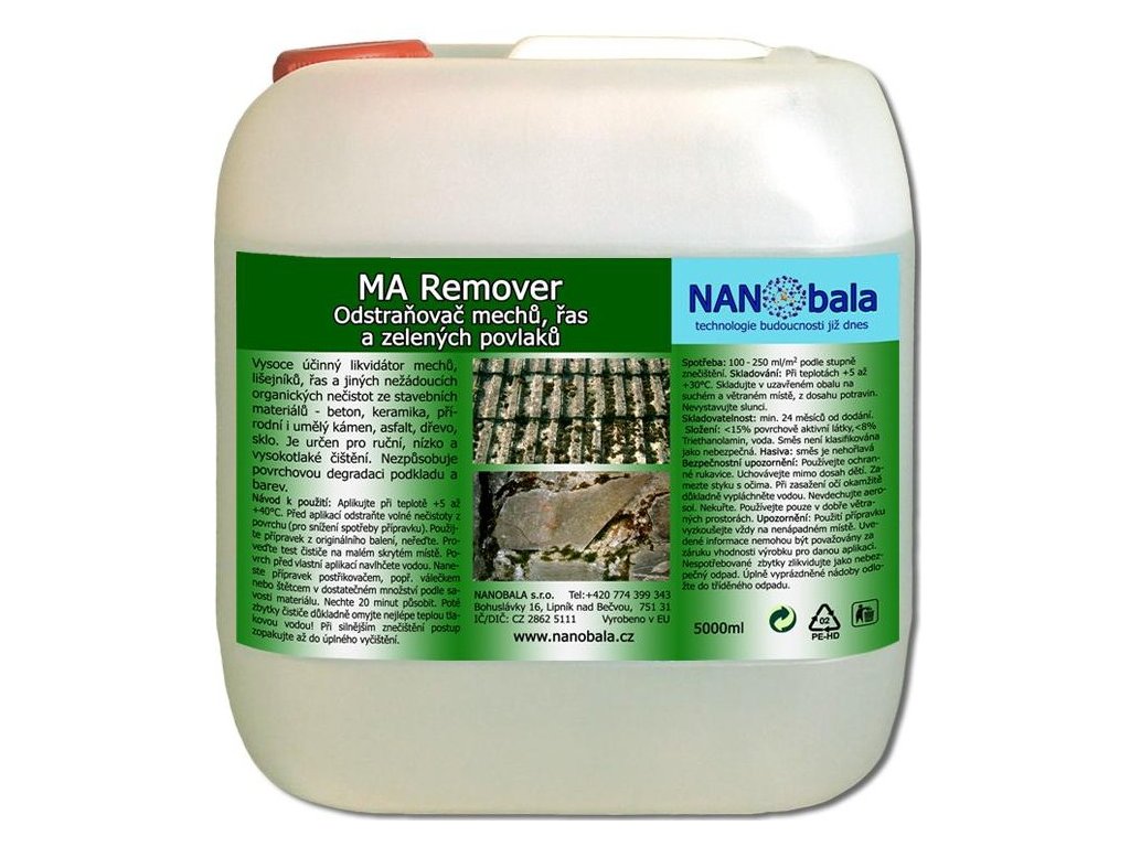 23546 ma remover odstranovac organickych necistot 5 l