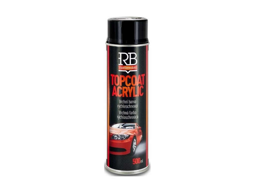 rb topcoat acrylic vrchni barva rychleschnouci