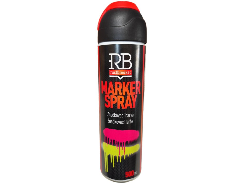 rb marker spray znackovaci barva