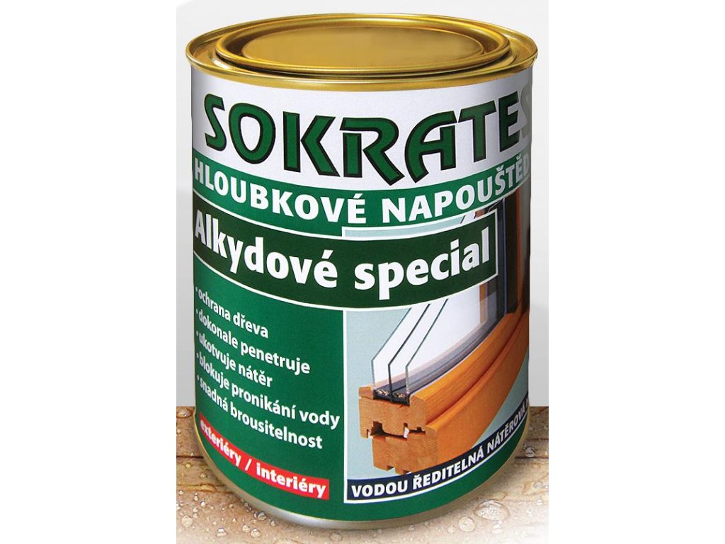 SOKRATES napouštědlo Special probarvené 10kg (Barva afromorsia)